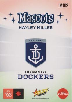 2023 Select AFL Footy Stars - Mascots #M102 Hayley Miller Back